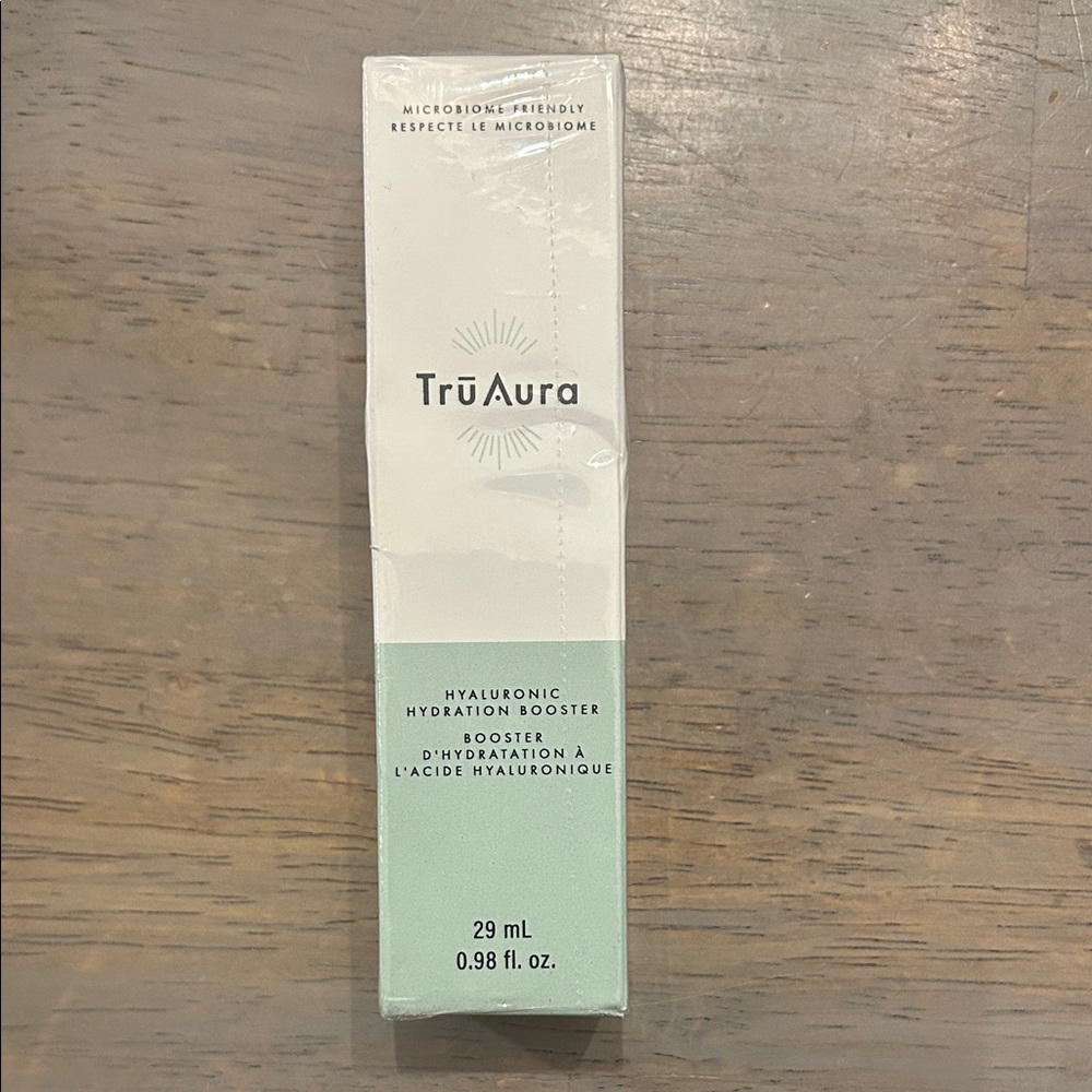NIB TruAura Hyaluronic Hydration Booster 0.98 fl oz